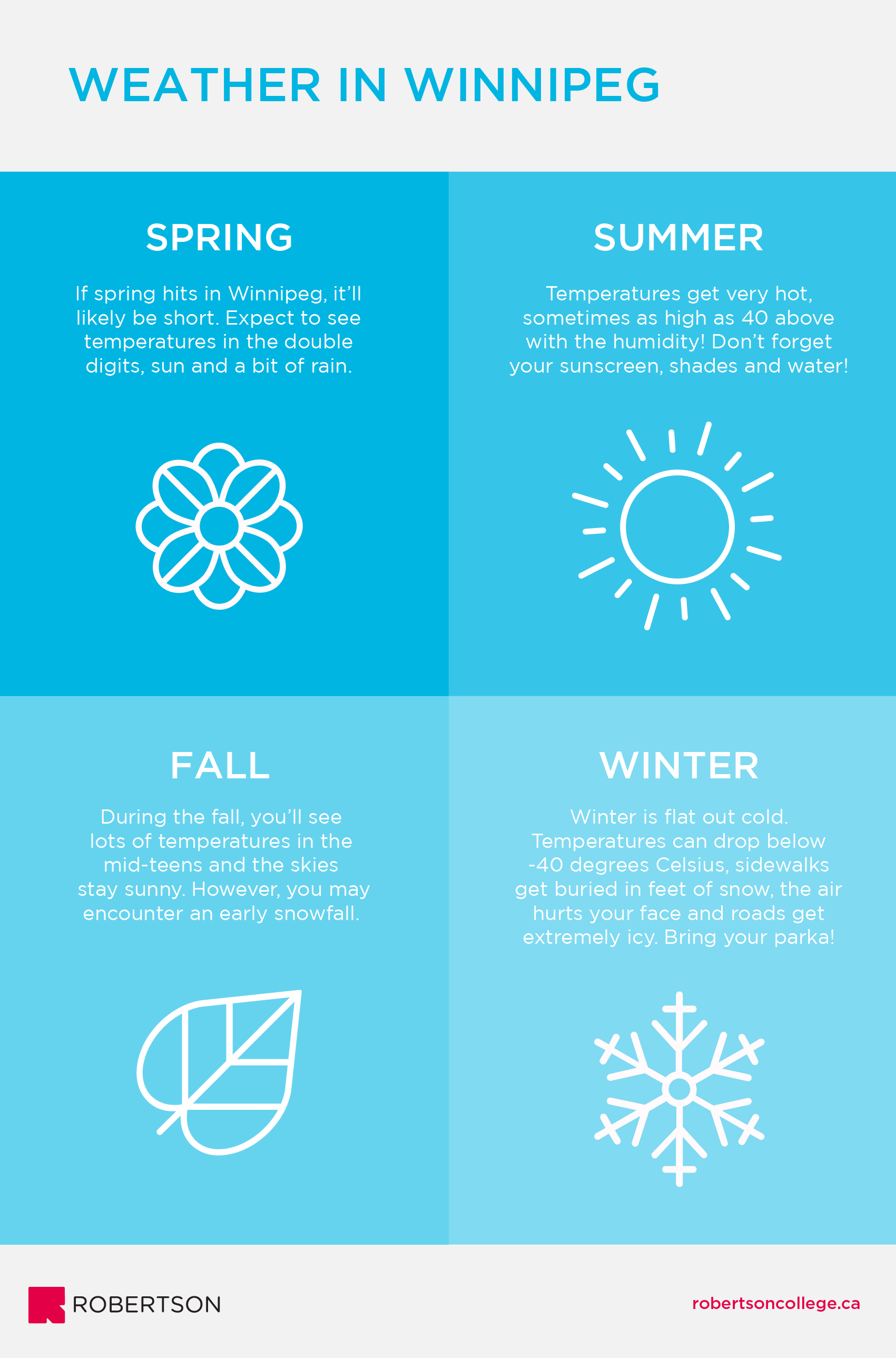 Weather in Winnipeg Infographic