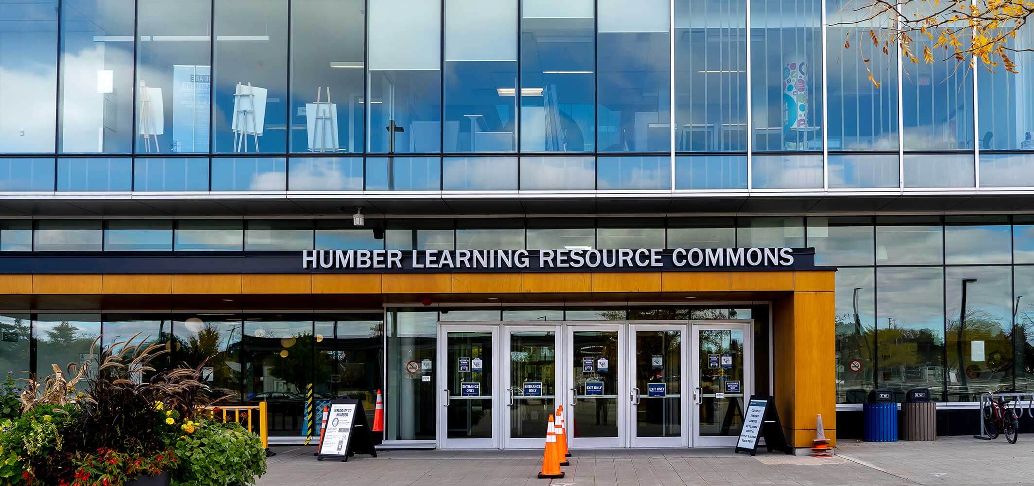 Photo of exterior of Humber College