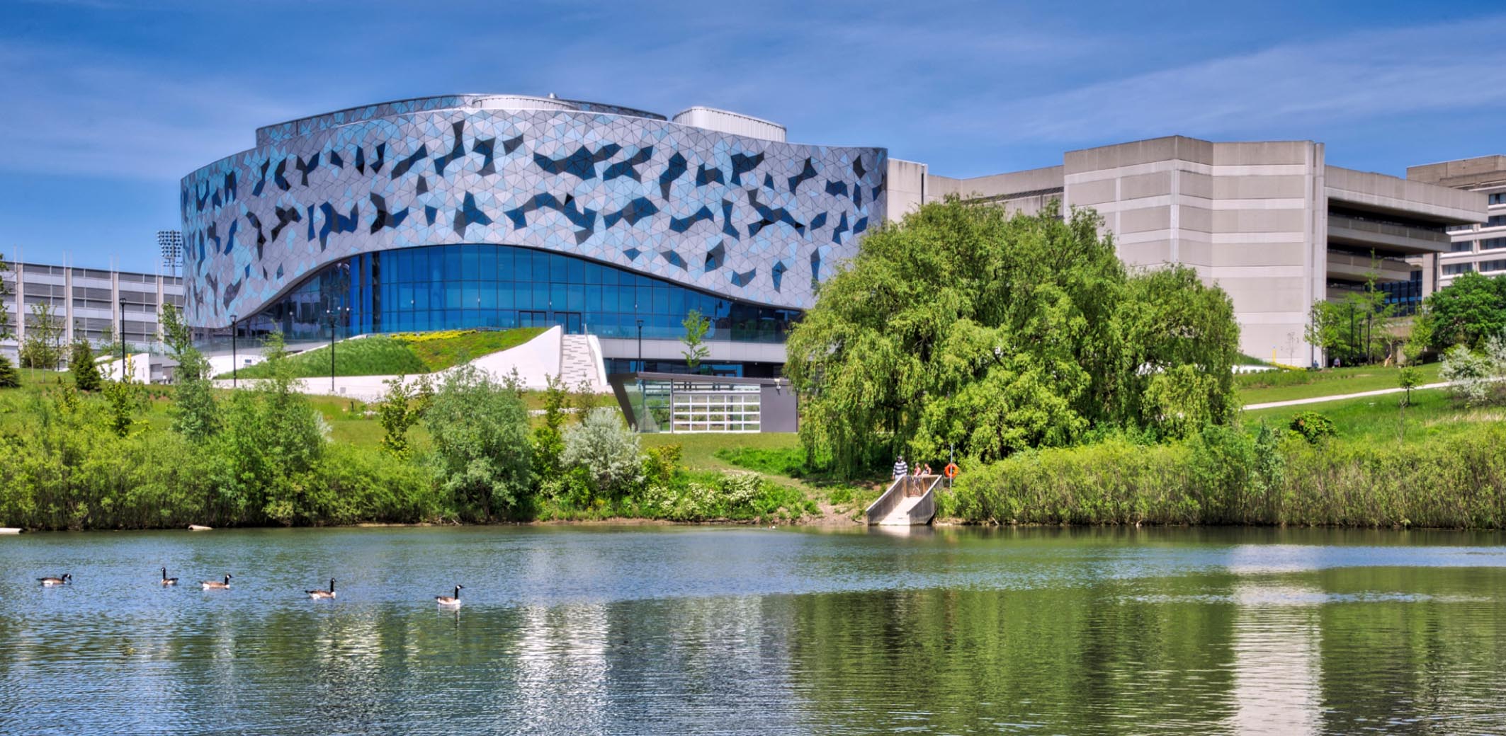 Photo of the exterior of York University