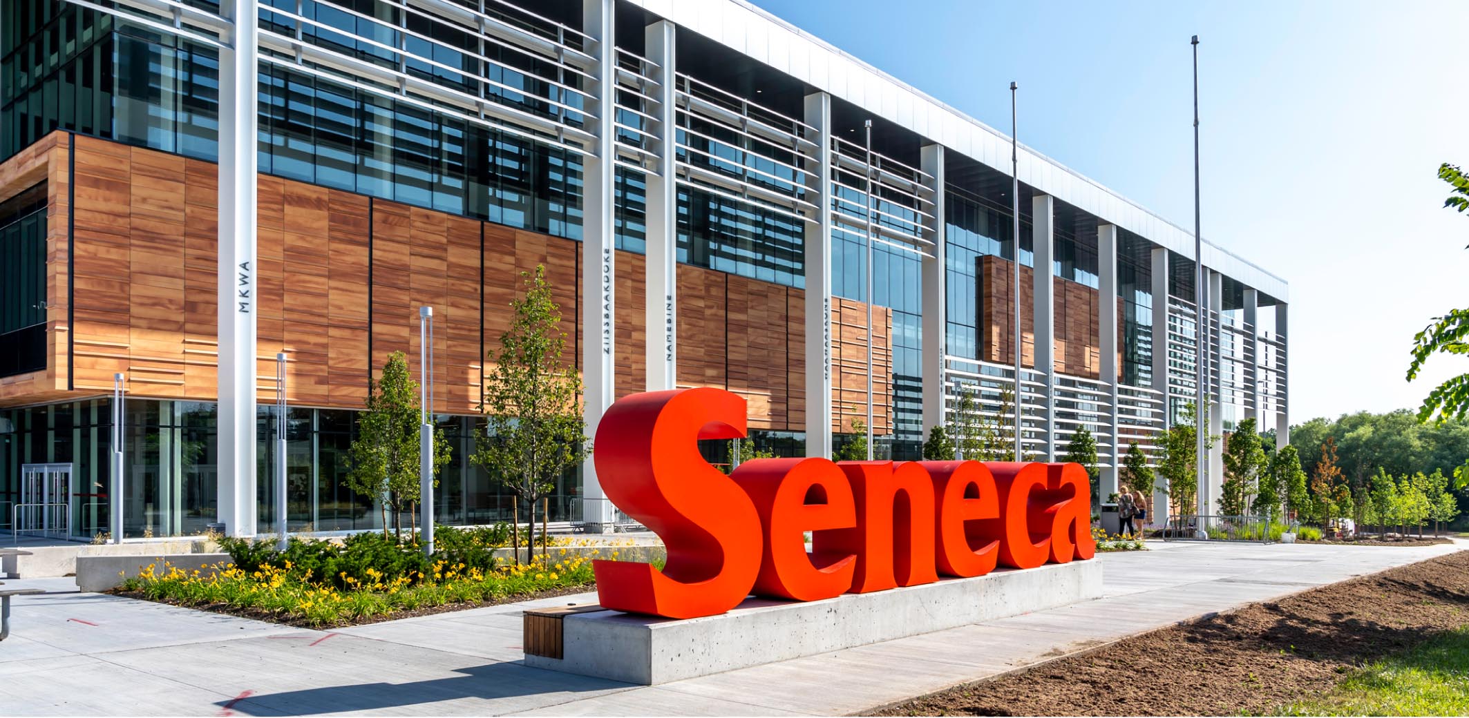 Photo of the exterior of Seneca College