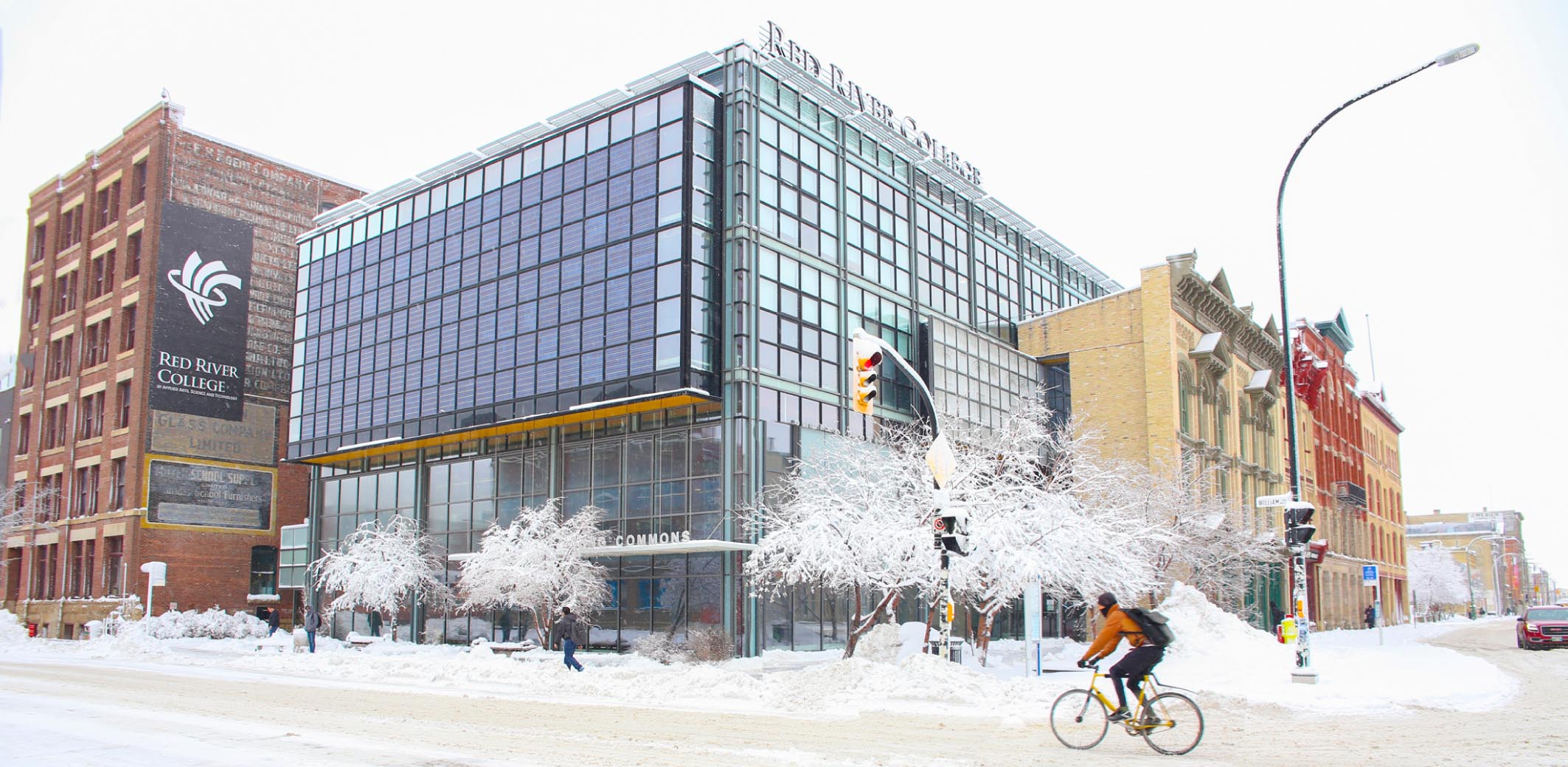 Photo of the exterior of Red River College
