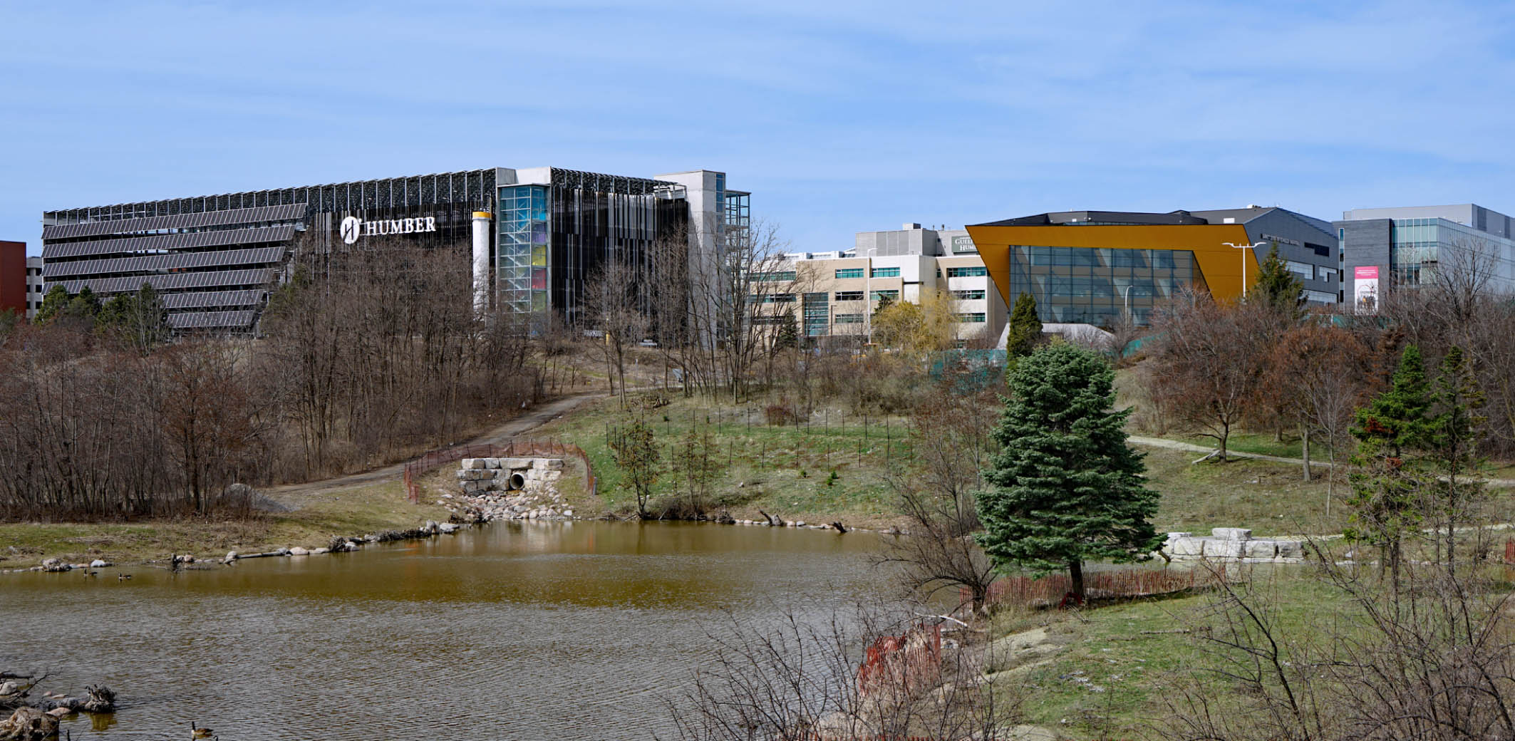 Photo of the exterior of Humber College