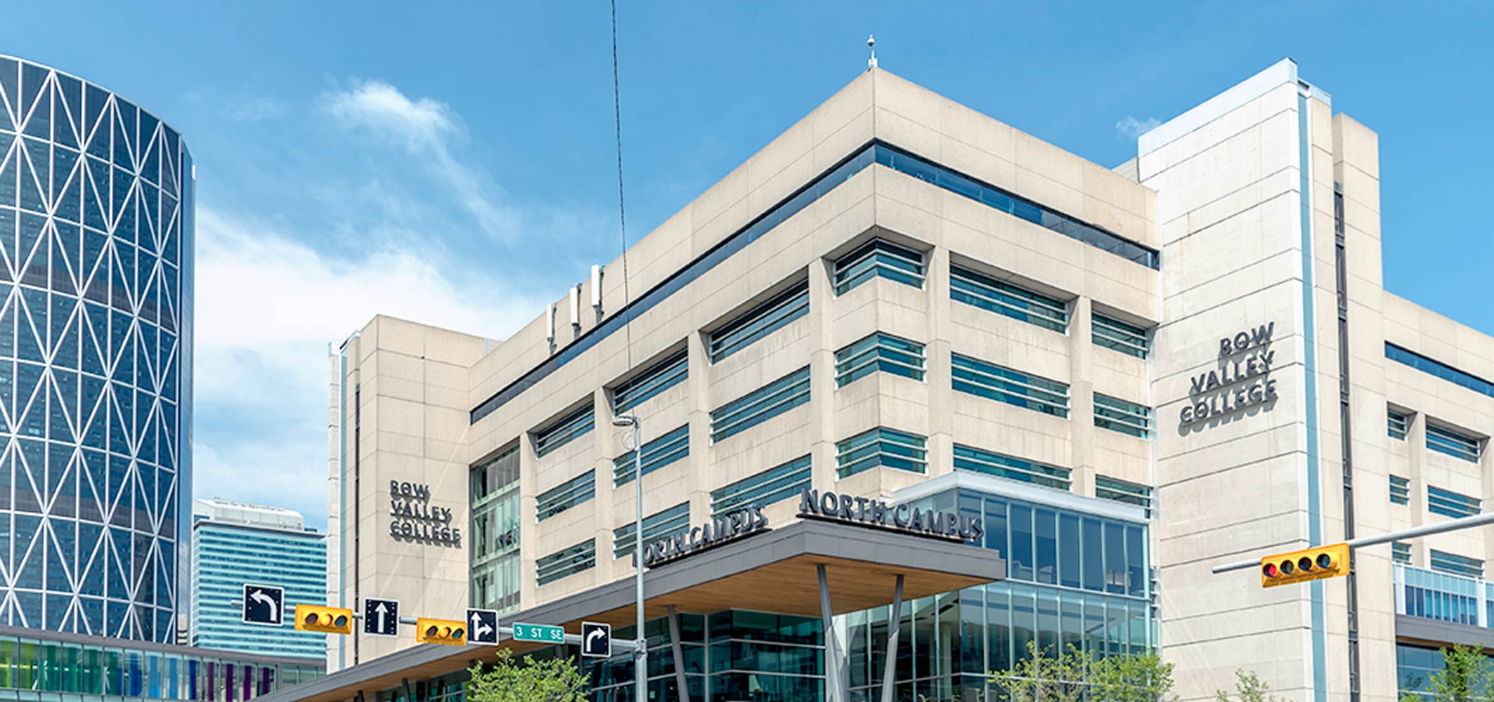 Bow Valley College’s North Campus in the bustling city of Calgary.