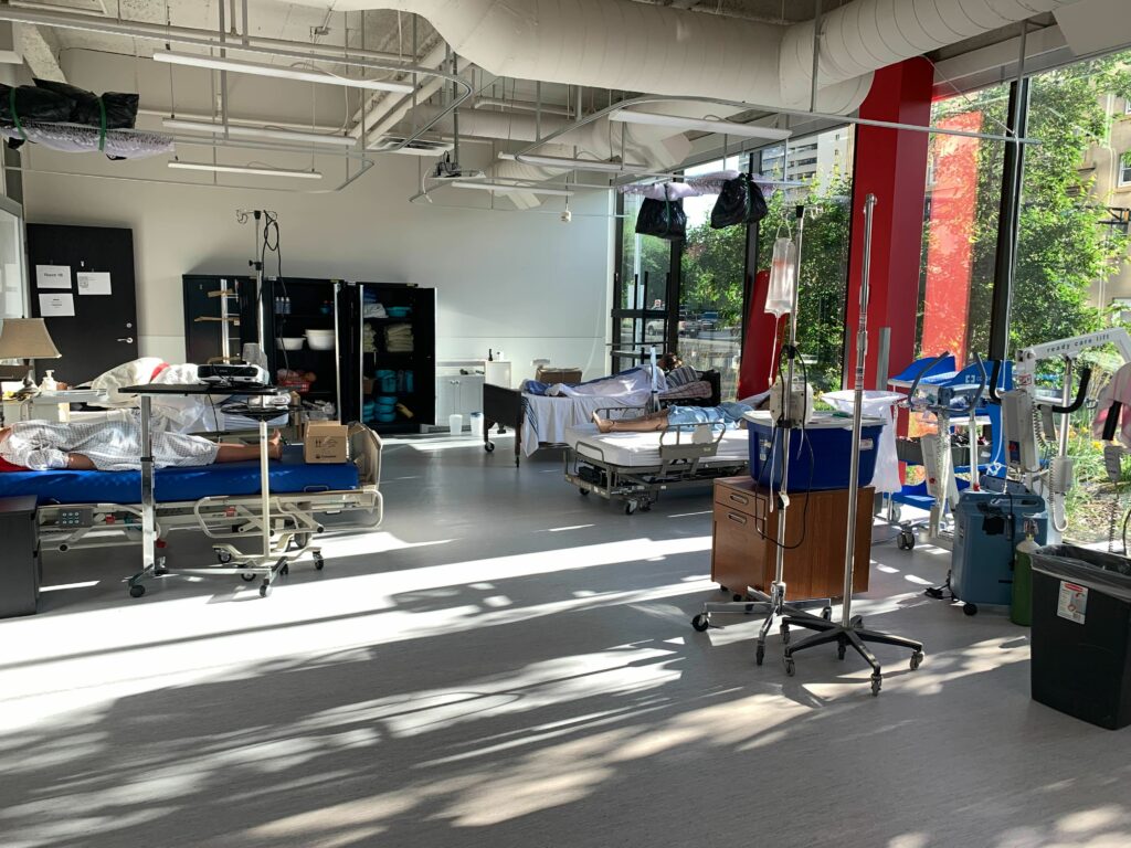 health care aid classroom at Robertson's Downtown Edmonton campus